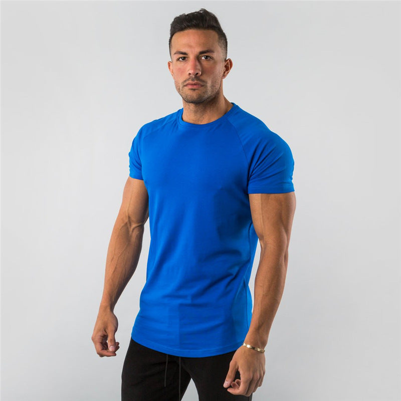 CoreFit™ Solid T-Shirt – Vientiso Dizaino Marškinėliai