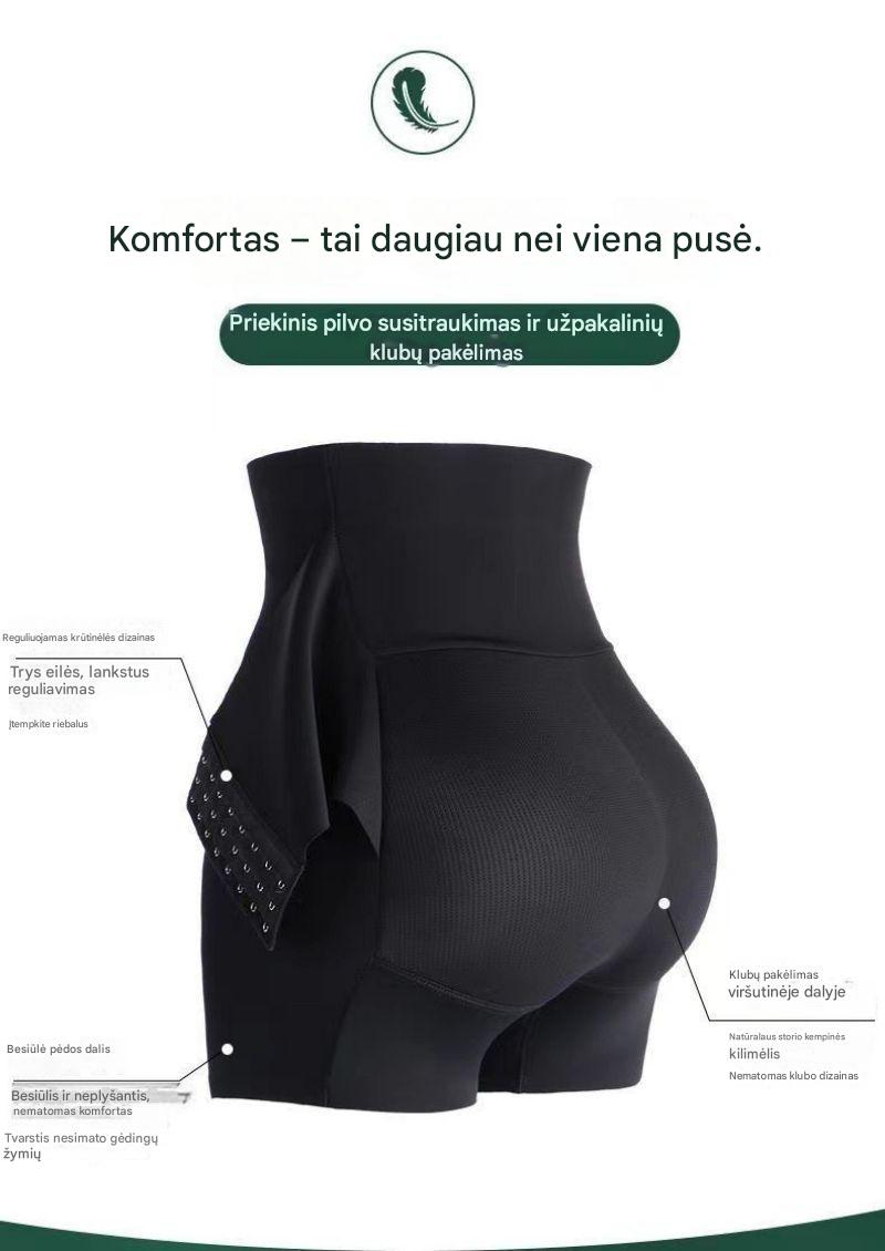 „LiftFlex“ – Sėdmenų Kėlimo ir Pilvo Formavimo Šortukai
