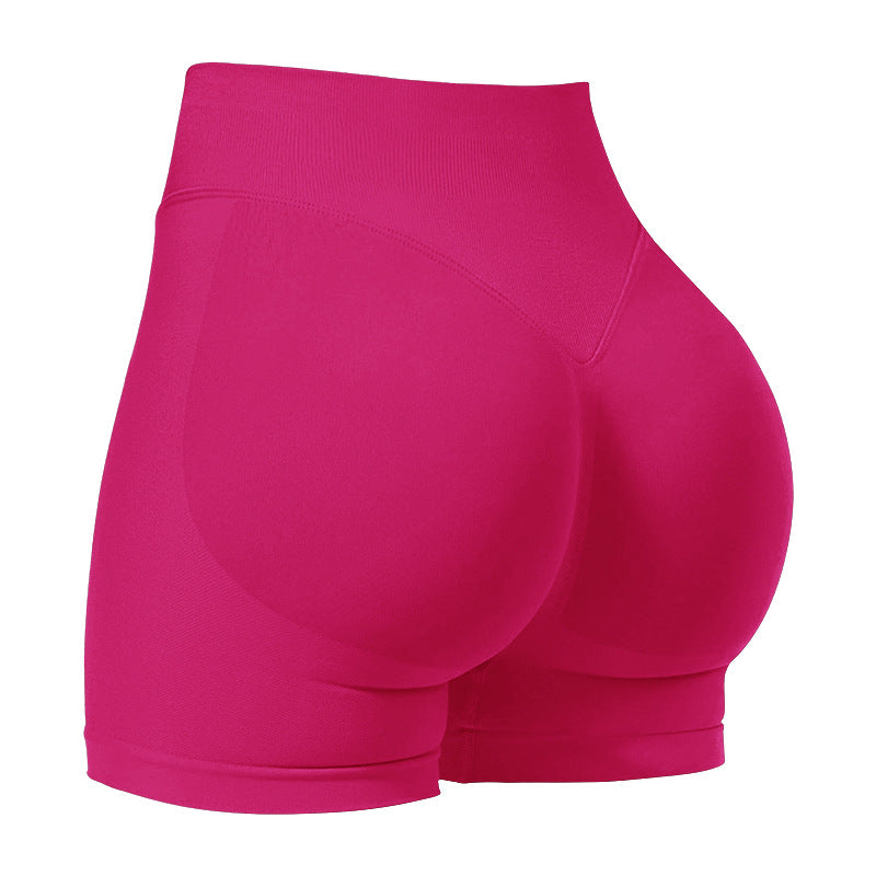 Sportiniai Šortai su Scrunch Efektu – „FITTOO V-Back Lift“