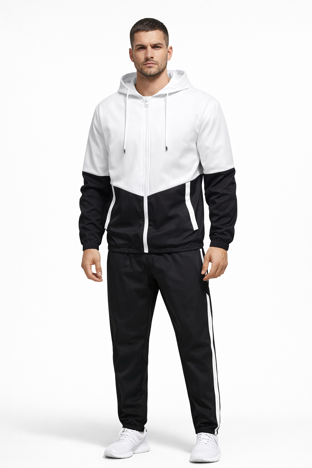 Vyriškas sportinis treningo komplektas – bendras vaizdas