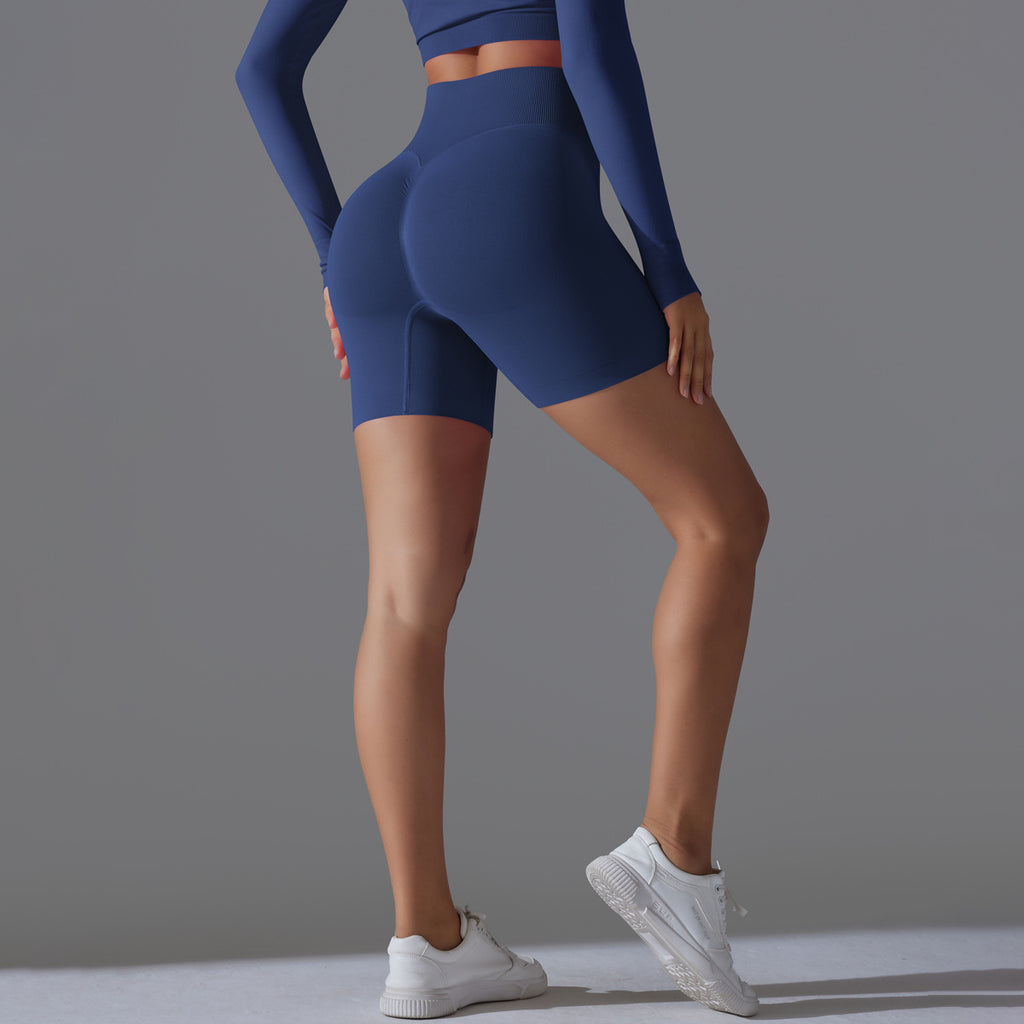 Aukšto Liemens Sportiniai Šortai Moterims – „BreezyFit“